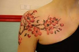 26 Best Cherry Tattoo Designs Pretty Designs Blossom Tattoo Cherry Blossom Tattoo Meaning Tattoos For Women