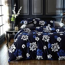 3.9 out of 5 stars with 7 reviews. White And Blue Floral Bedding Brandream Modern Watercolor Flowers Print Duvet Quilt Cover 4pc Set Cotton Sateen 400tc Floral Bedding Bed Vintage Bedding Set