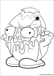 Trash Pack Coloring Page Halloween Coloring Pages Shopkin Coloring Pages Cool Coloring Pages
