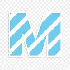 Png Letter M Striped Font Free Image By Rawpixel Com Jingpixar Free Illustrations Free Png Lettering