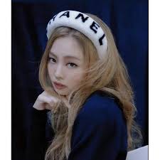 Shearling hair accessory