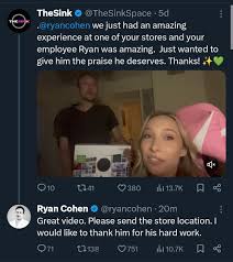 Cohen wants to personally thank one of his employees for delighting  costumers. How do you think hell do it? Cast your vote in the comments :  rgme_meltdown