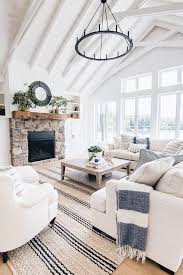 Dream White Living Room Modern Farmhouse Living Room Contemporary Family Rooms Farm House Living Room