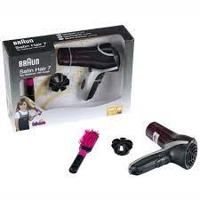 Braun satin hair 3 hd 350 style & go hair dryer ionic 1600w Theo Klein Children S Braun Satin Hair Dryer With Diffuser Brush For Ages 3 Ozaroo