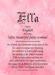 Meaning Of The Name Ella Names With Meaning Baby Names And Meanings Meant To Be