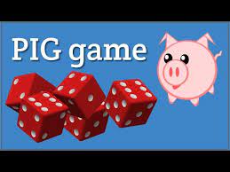 The greedy pig knock out total for 2 dice could be 12 and for 3 dice it could be 18. Pig A Dice Game Youtube