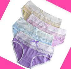 The collection of girls' underwear from ovs offers a selection of comfortable, pretty items: 5 Pack Girls Underwear Knickers Panties Soft Lace Briefs One Sz Age 10 13 Years Ebay