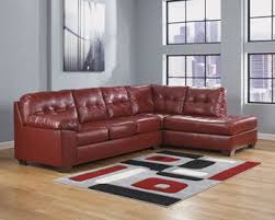 Ashley Sale At Mattress And Furniture Super Center Tampa Fl Red Leather Couch Living Room Red Couch Decor Leather Couches Living Room