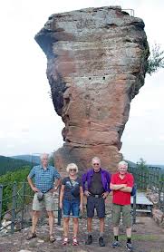 Sperrung burgruine wegelnburg & drachenfels. Wanderungen Im Dahner Felsenland Sektion Hof Des Deutschen Alpenvereins