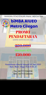 43, tomang, grogol petamburan, jakarta barat 11440 Bimba Metro Cilegon Posts Facebook