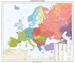 Ethnic map of europe