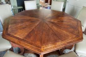 An Oak Parquetry Octagonal Dining Table From Musk Farm Made By Kim Moir Dining Table Rustic Dining Table Table