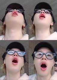 Realistic buttercream park jimin portrait art