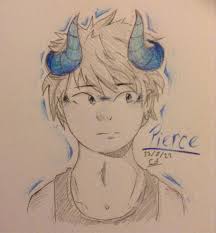 Trash On Instagram Piercing Blue Eyes The Only Reason I Haven T Drawn Pierce Yet Is Because I Had No Idea How I Was S Aphmau Fan Art Aphmau Aphmau Characters