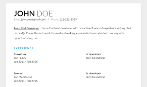 Maybe you would like to learn more about one of these? 30 Perfect Html Resume Templates Free Code Demos