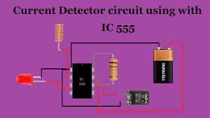 Ic 555 adjustable timer explained here can be adjusted from any time delay 1 second to 3 hours for operating any load through a relay control. Current Detector Circuit Using With Ic 555 Youtube