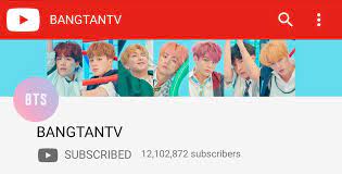 About press copyright contact us creators advertise developers terms privacy policy & safety how youtube works test new features Uzivatel Worldwidebts Na Twitteru Bangtantv Bts Twt S Personal Youtube Channel Has Now Surpassed Over 12m Subscribers Https T Co Zdjhli6mxq Thegroup Bts Pcas Https T Co T7uc9d5bvh