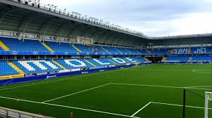 The stadium has a current capacity of 11,249 spectators.the building. Aker Stadion Molde Youtube