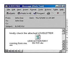 A computer virus is a program or piece of code designed to damage your computer by corrupting system files, wasting resources, destroying data or otherwise being a nuisance. Iloveyou Malware Wiki