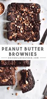 Vegan Peanut Butter Brownies Recept Gezonde Snacks Snacks Bakken