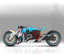 Bmw R1200r Drag Bike By Nicolas Petit Bike Sketch Drag Bike Concept Motorcycles