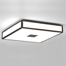Mashiko Square Bronze Ceiling Light Fixture By Astro Lighting 1121036