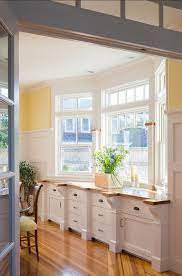 White Shaker Kitchen Cabinets Interior