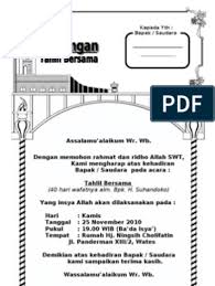 Maybe you would like to learn more about one of these? Contoh Undangan Tahlilan 40 Hari Meninggalnya Templat Undangan Contoh Undangan Pernikahan Undangan Pernikahan
