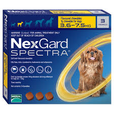 Nexgard Spectra Chewable Tablets For Small Dogs From 16 31