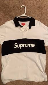 Supreme Supreme Polo Rugby Box Logo T Shirt Grailed Supreme Clothing Tshirt Logo Shirts