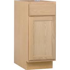 In general, the cabinets will cost you above $3500. Hdg Unfinished Oak 15 Inch Base Cab The Home Depot Canada