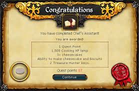 How much xp is a 99 osrs? Chef S Assistant Runescape Wiki Fandom
