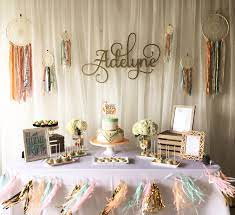 Flores Owl Baby Shower Decorations Boho Baby Shower Tribal Baby Shower