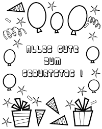 Ausmalbilder Zum Geburtstag 50 Gruss Malvorlagen Kostenlos Drucken