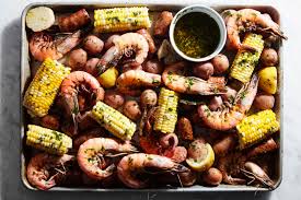 Salads include tomatoes, onions, hardboiled egg, sliced beets, anchovies & hearts of palm. How To Make A Seafood Boil Without A Recipe Epicurious