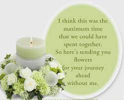 Find examples of short funeral flower messages, sympathy card messages, religious verses and condolences. What To Write On Funeral Flowers Examples And Ideas