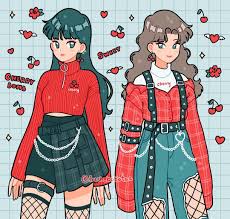 Another Oc Character Concept She Needs Some Help With A Name As Well She Loves Wearing Light Pink Clo Art Clothes Cute Kawaii Drawings Cartoon Art Styles How to wear ideas for marvel dcu oc aesthetic. cute kawaii drawings