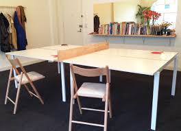 I Made The Ikea Melltorp Table Tennis Table From 4 X Melltorp Tables And 2 X Pieces Of Pine I Call It The Melbord Projecten