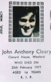 Memorial Cards, County Wexford Ireland [IGP Free Irish Genealogy]