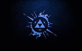Dragonball z wallpaper, dragon ball super, vegeta, super saiyajin blue. Hd Wallpaper Blue Logo Illustration The Legend Of Zelda Triforce Video Games Wallpaper Flare