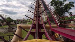 The ride last exactly three minutes long with a speed of 80 mph. Diamondback Roller Coaster Kings Island Pov Youtube