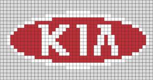Kia Motors Pixel Art Pixel Art Pattern Pixel Art Pixel Art Design
