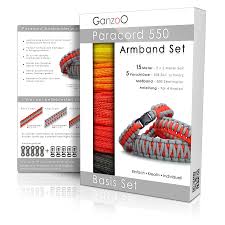 Maybe you would like to learn more about one of these? Ganzoo Paracord Starterset Armbander 11 Sets Mit 5 Bander Verschlusse 550 Typ Iii Deinefellnase De