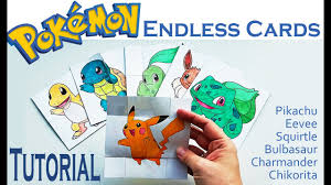 Made of high quality paper material, safe, nontoxic and durable. Paper Toys Pokemon Evolution Endless Cards Hattifant