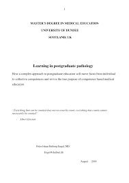 Applications for entry to the march 2021 intake graduate studies program (semester 2 session 2020/2021) still open. Pdf Learning In Postgraduate Pathology