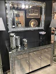 Sparkle This Season With Our Gorgeous Milan Collection Of Glitter Furniture Mirrored Gla Glitter Furniture Mirrored Furniture Living Room Furniture Arrangement