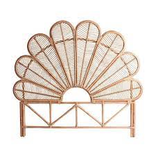 Kouboo's queen size peacock rattan headboard is handcrafted with expertise handed down from generation to generation by our artisan's. Rattan And Wicker Queen Size Headboard Queen Size Headboard Wicker Bedroom Wicker