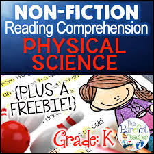 All of us learn to read so that we can read to learn. Physical Science Reading Comprehension Pack Plus A Freebie The Barefoot Teacher