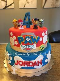 Paw Patrol Simple Birthday Cake For 4 Year Old Boy Paw Patrol Cake Paw Patrol Birthday Cake Paw Patrol Birthday Cake Boys Paw Patrol Cake