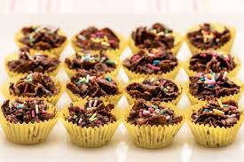 Resepi Biskut Cornflakes Coklat Badam Resep Resep Biskuit Resep Makanan Penutup Makanan Ringan Manis